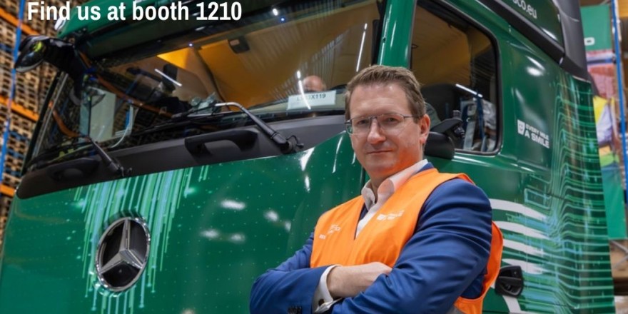 Kom langs en ontmoet Serge Gregoir  op stand 1210 tijdens de Transport & Logistics beurs op 17/9 en 18/9/2024!